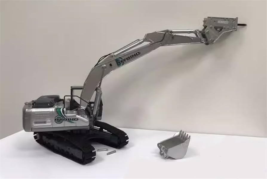 KOBELCO:SK200H プラモデル 1/50 Scale KOBELCO SK200-12 Hydraulic Excavators Diecast